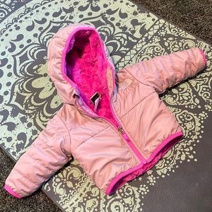 Baby north face reversible jacket